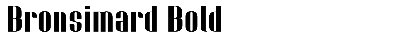 Bronsimard Bold